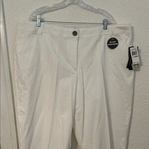 Counterparts Crisp White Pants